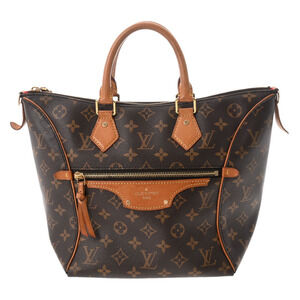 LOUIS VUITTON Monogram Tournelle Brown Canvas Bag